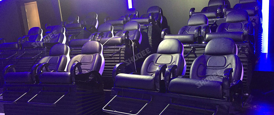 Newest Project in Kuwait, Virtual Reality 5D Cinema With 20 Luxury Dynamic Movie Seats